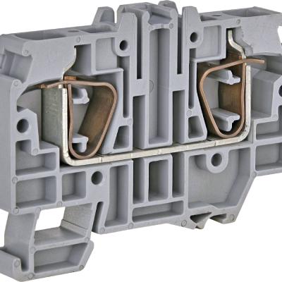 Spring clamp terminals