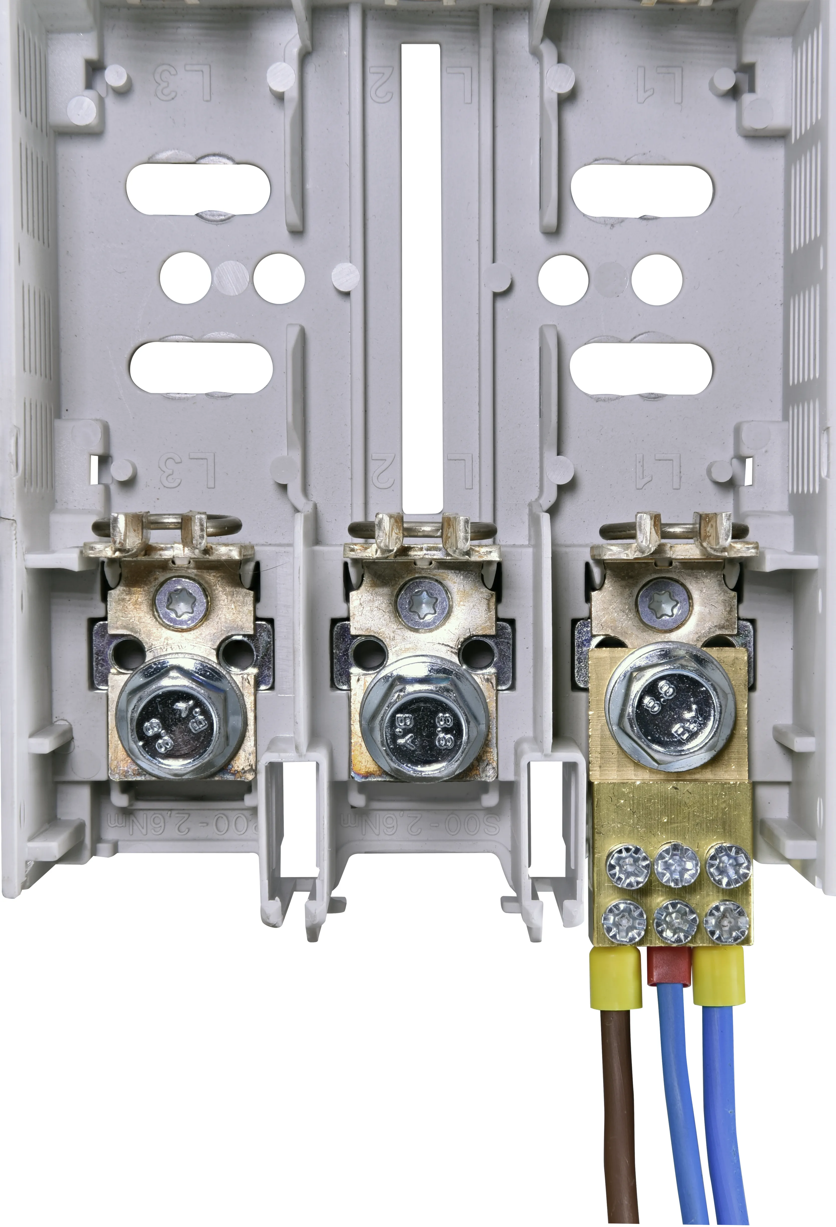 Terminal block MTB KVL00 2x25/1x16/M8 001690978