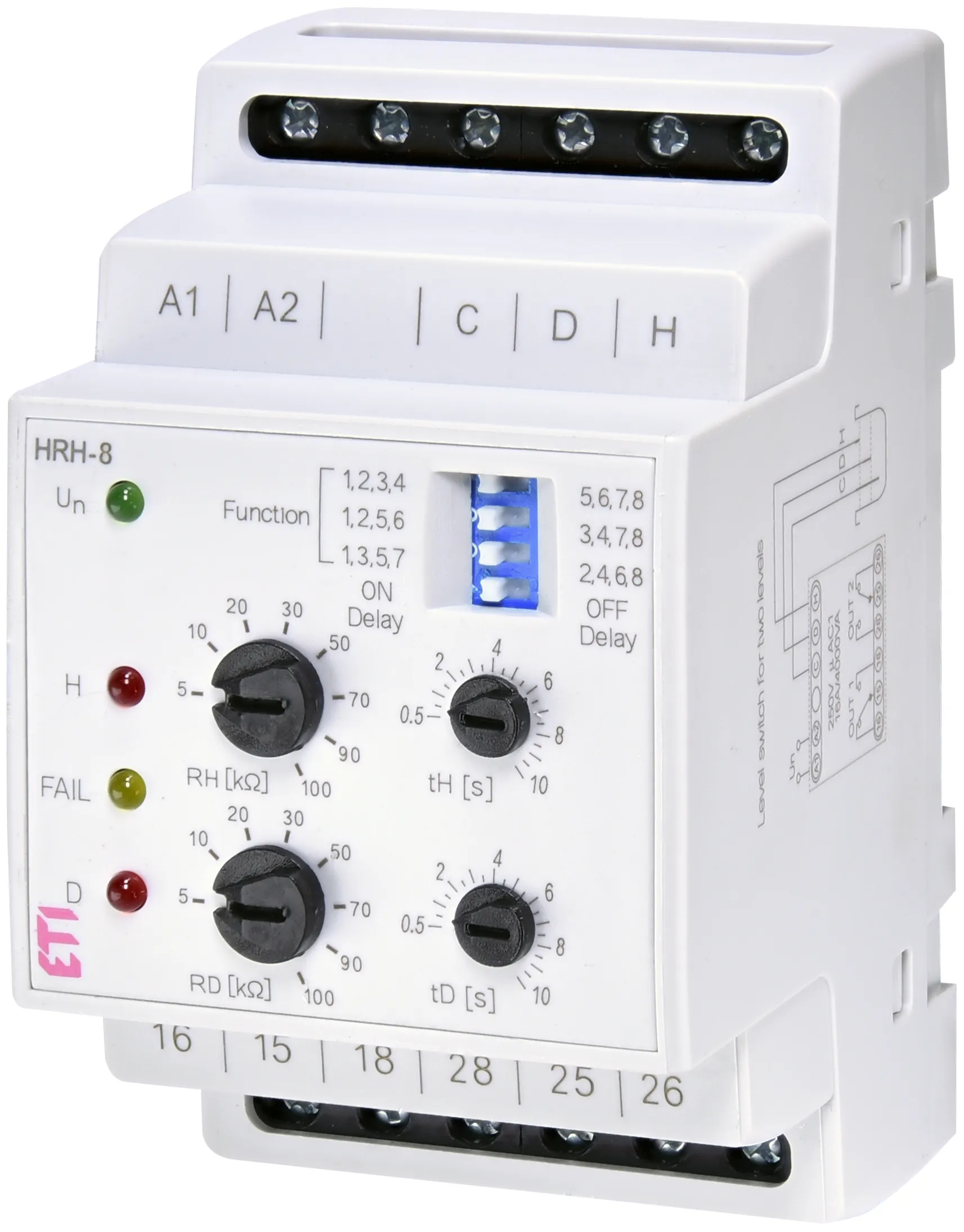 Control relay HRH-8 230 V AC 002470293