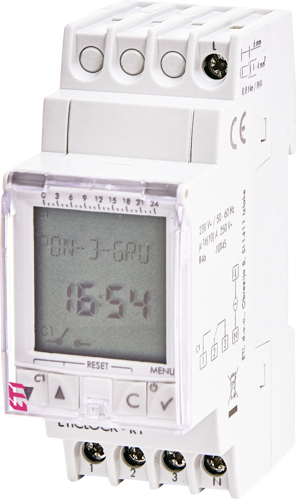 Time relay - digital ETICLOCK-R1 002472053