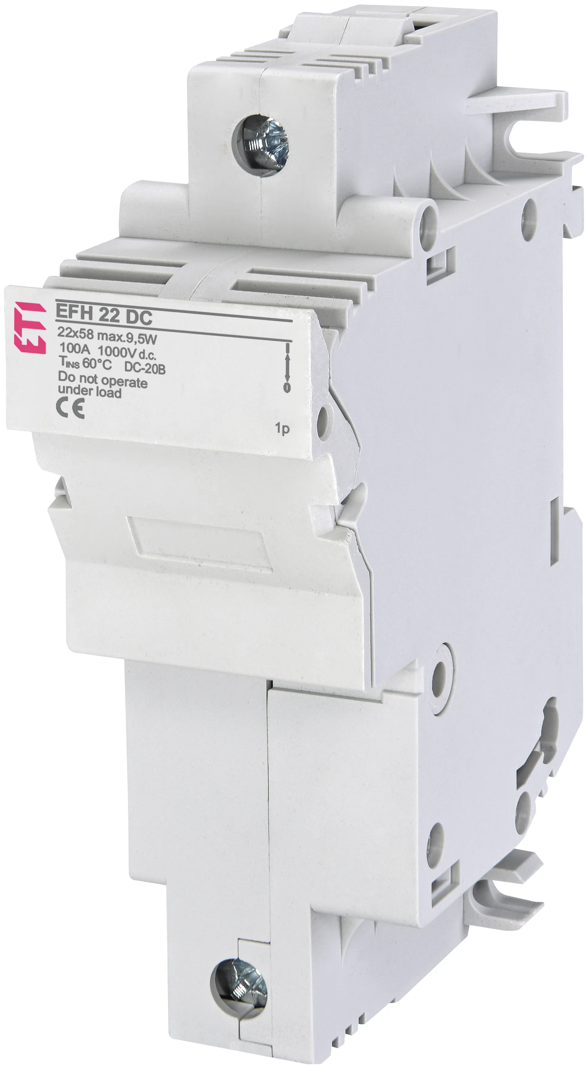 Fuse - base EFH 22 DC 1p 002570201