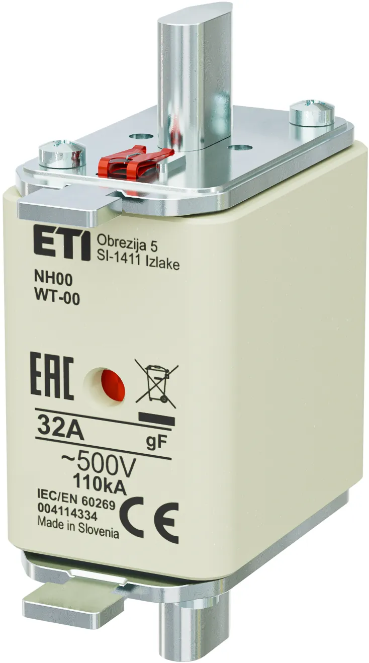 Fuse link NH00/WT-00 gF 32A/500V 004114334