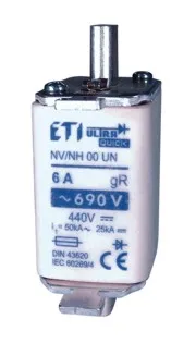 Fuse link NH0 UQ gR 63A/690V 004332210