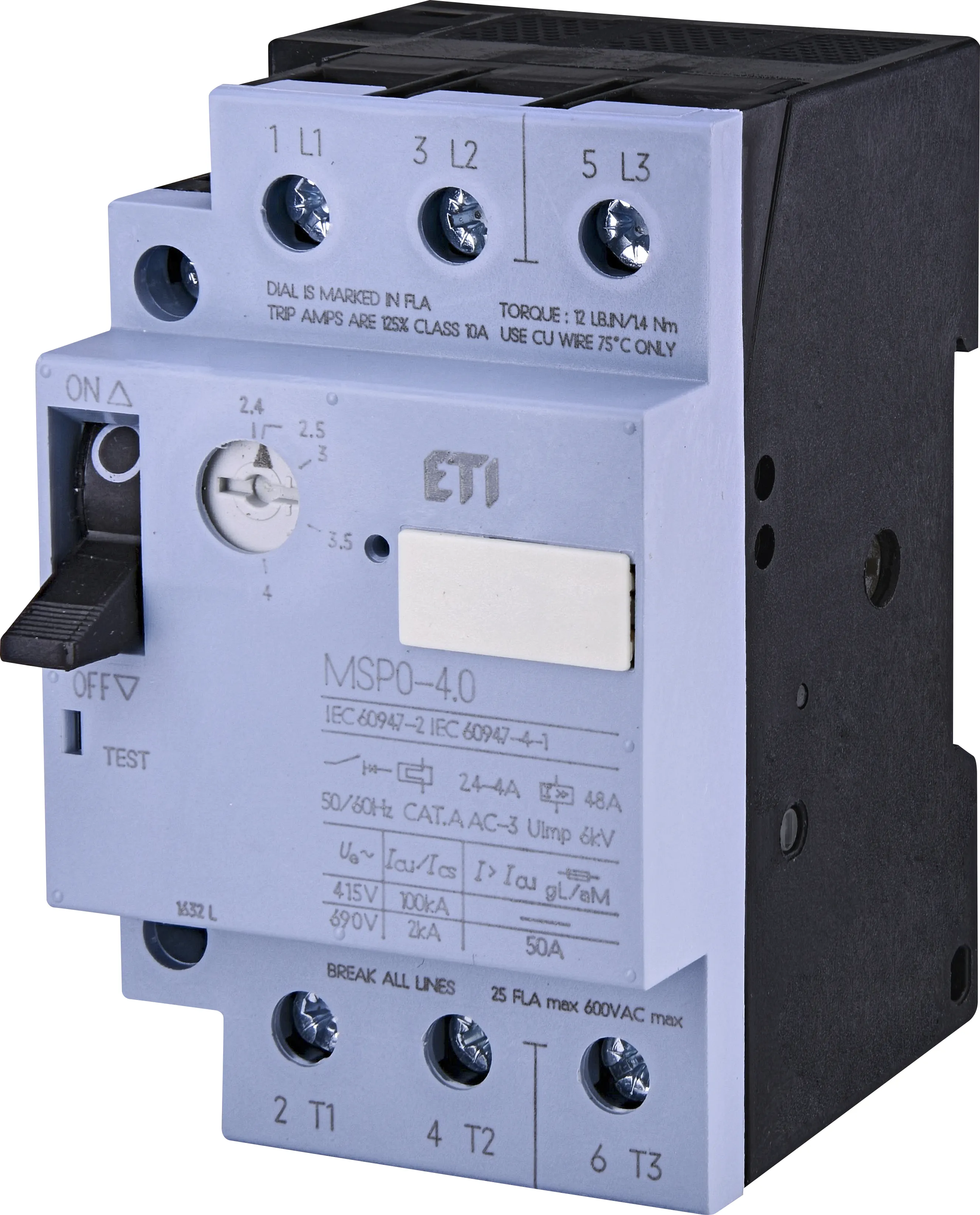 Mot.protec.circuit breaker MSP0-4,0 004646622
