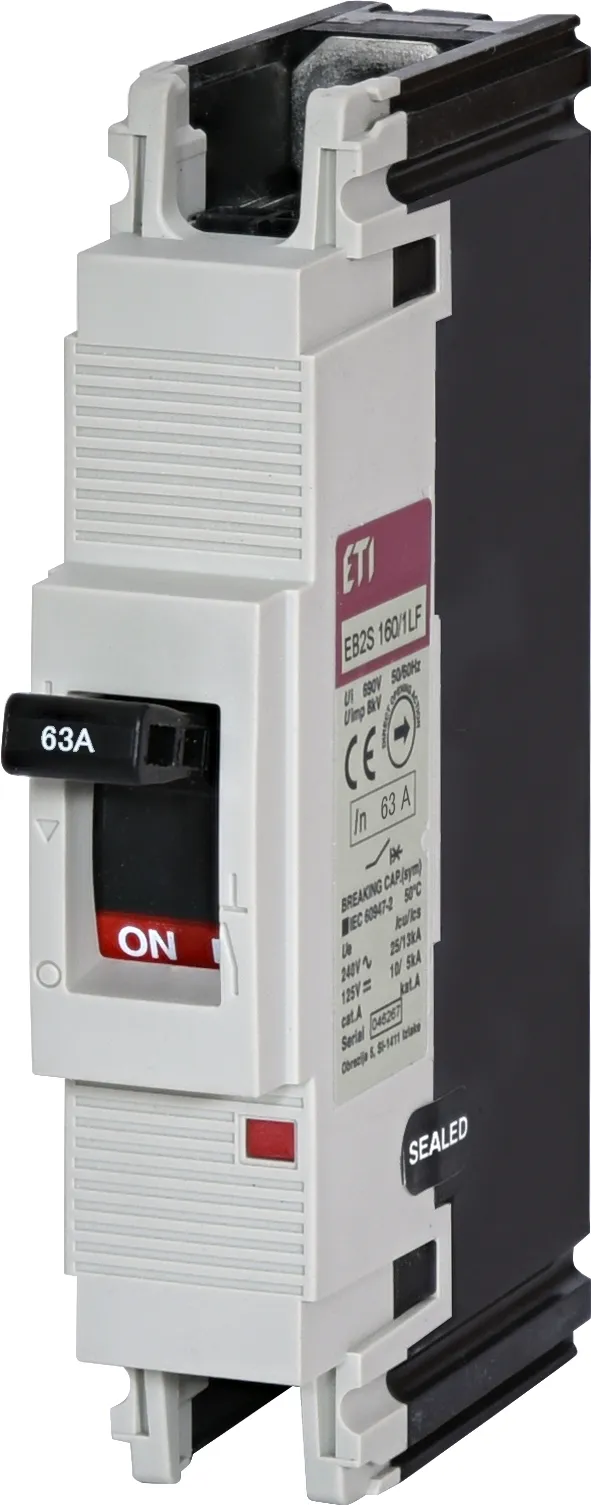 Molded Case Circuit Breaker EB2S 160/1LF 63A 1p 004671007