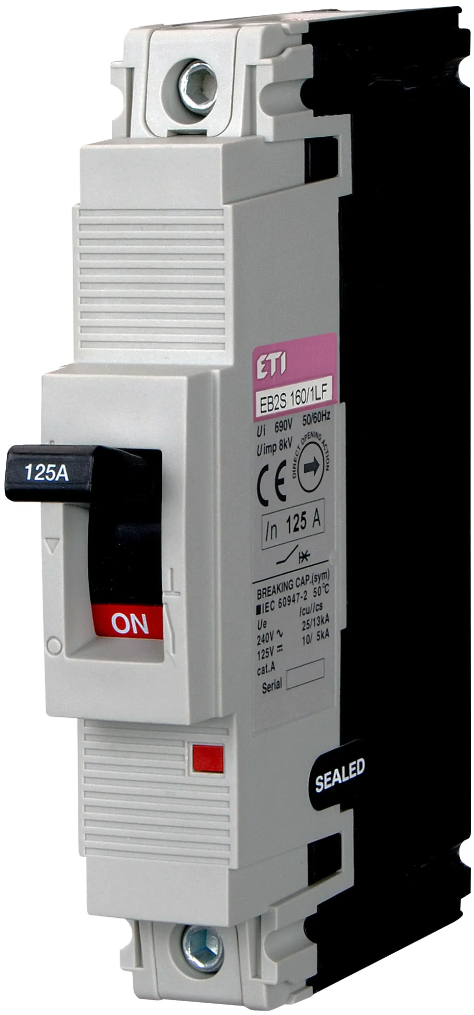 Molded Case Circuit Breaker EB2S 160/1LF 125A 1p 004671010