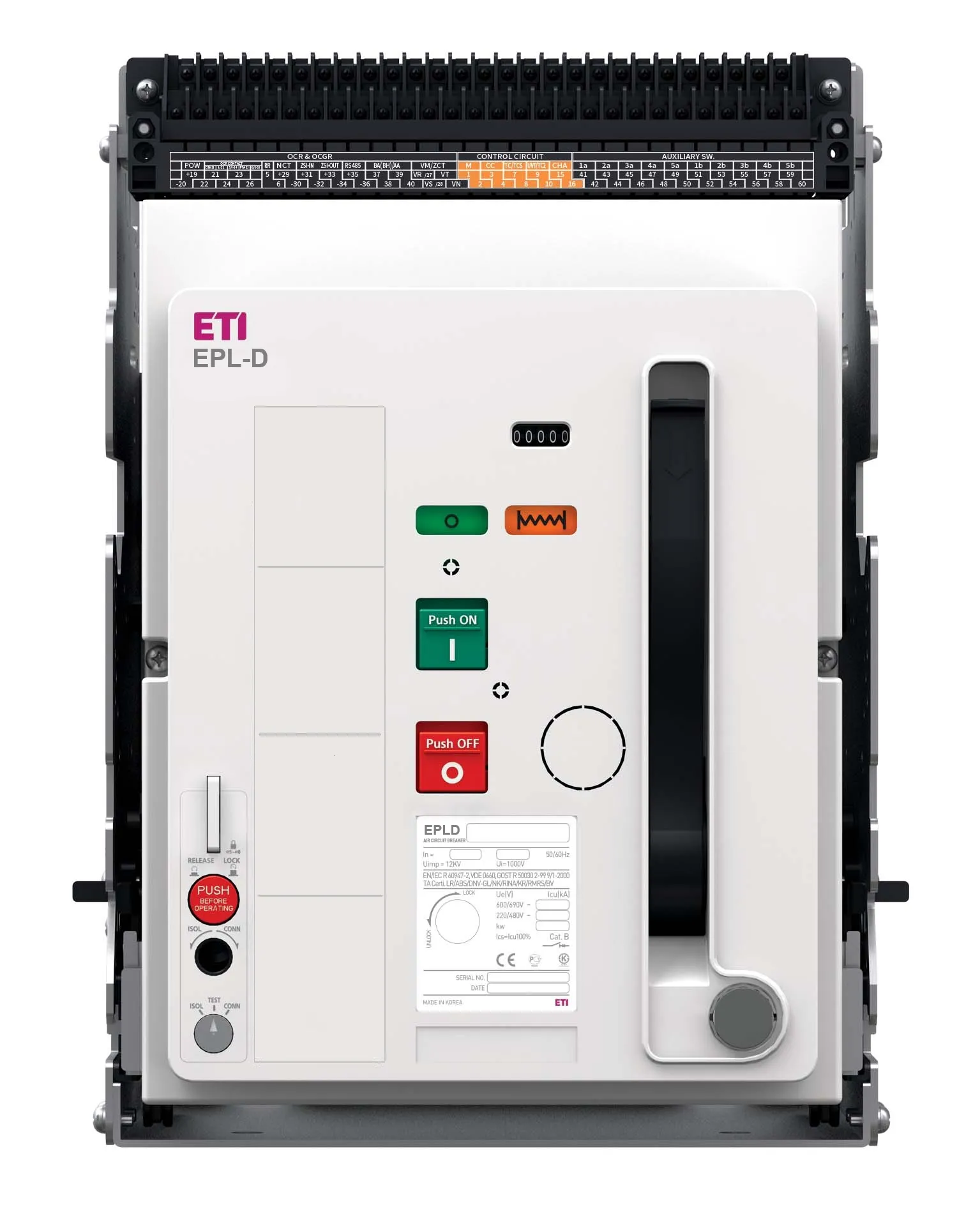Switch disconnector EPL-D-06 4H AD/M2C2S2 004696608