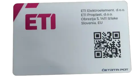 Image of EVC-RFID card
