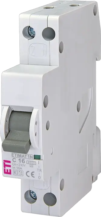 Image of ETIMAT 1N 1p+N C16 6kA
