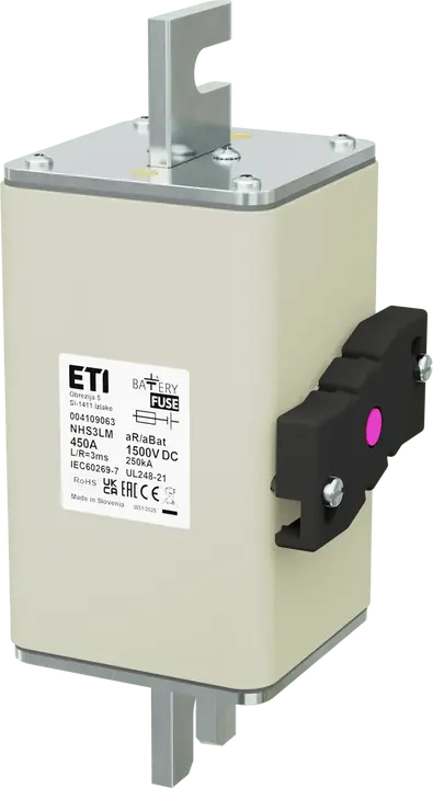 Image of NHS3LM aR/aBat 450A/1500V DCAL
