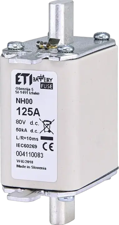 Image of NH00 gBat 125A/80V DC