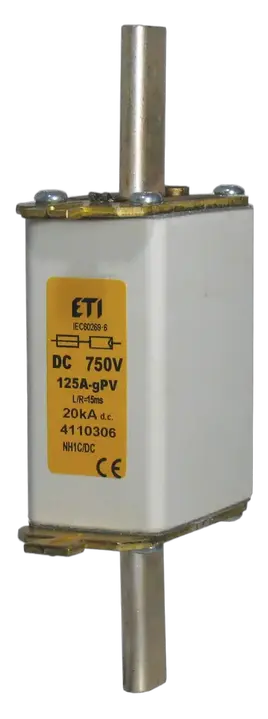Image of NH0 gR 50A/750V DC