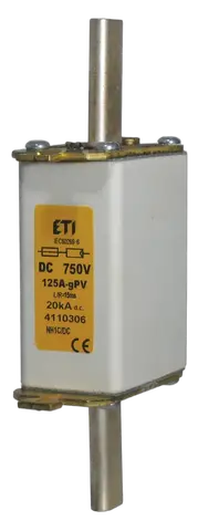 NH1C gR 63A/750V DC