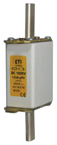 NH1C gR 80A/1000V DC