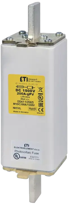 Image of NH1XL gPV 80A/1500V DC UL