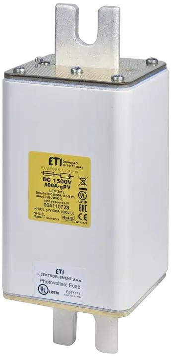 Image of NHU3L gPV 400A/1500V DC UL