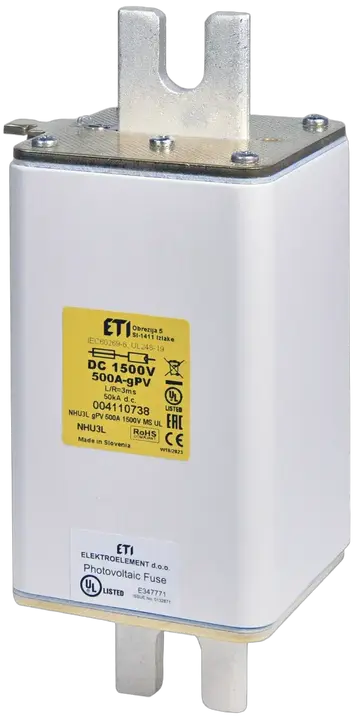 Image of NHU3L/MS gPV 350A/1500V DC UL