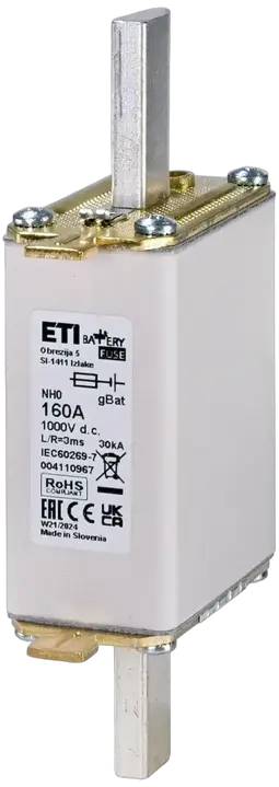 Image of NH0 gBat 63A/1000V DC