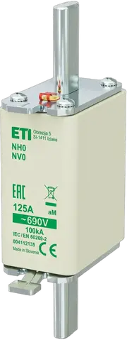 Image of NH0 aM 125A/690V