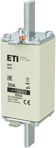 Image of NH1/85 gG 20A/1000V
