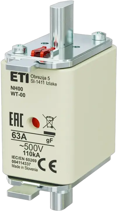 Image of NH00 gF 63A/500V