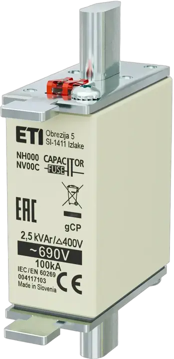 Image of NH000 gCP 2,5kVAr/690V