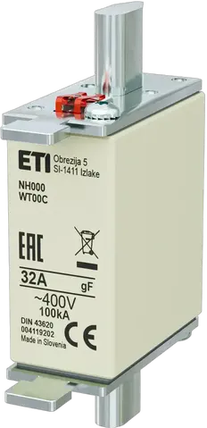 Image of NH000 gF 32A/400V