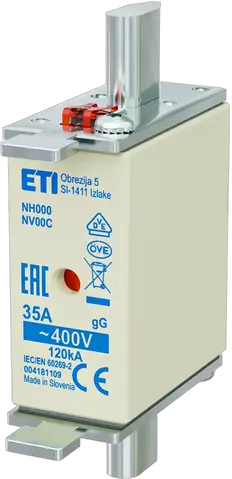 Image of NH000 gG 35A/400V