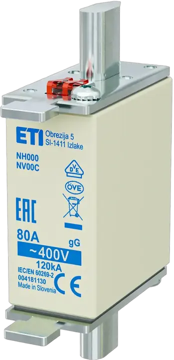 Image of NH000 gG 80A/400V korr.