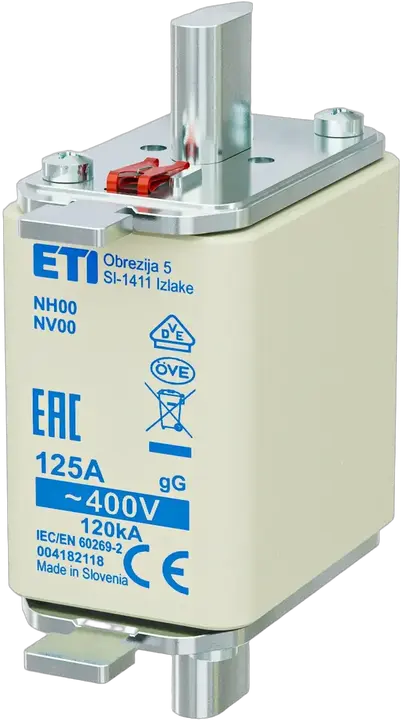 Image of NH00 gG 125A/400V korr.