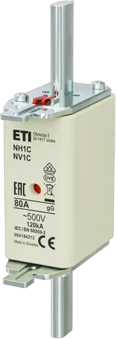NH1C gG 80A/500V