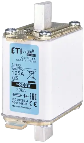 NH00 gS 40A/800V