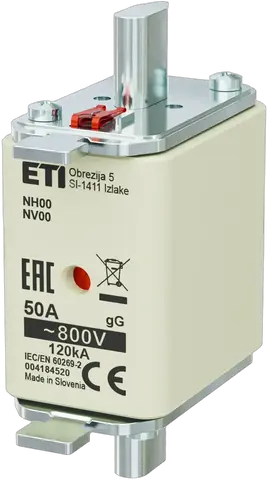 Image of NH00 gG 50A/800V