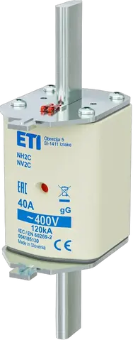 NH2C gG 40A/400V