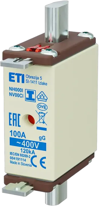 Image of NH000/I gG 100A/400V