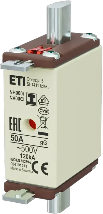 Image of NH000/I gG 50A/500V