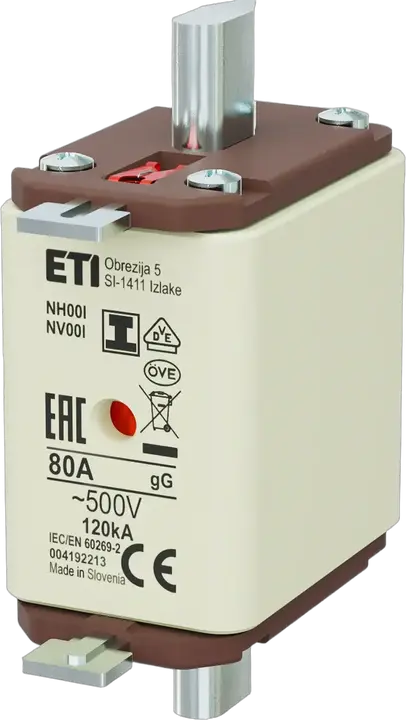 Image of NH00/I gG 80A/500V