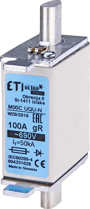 Image of NH000 UQ gR 63A/690V