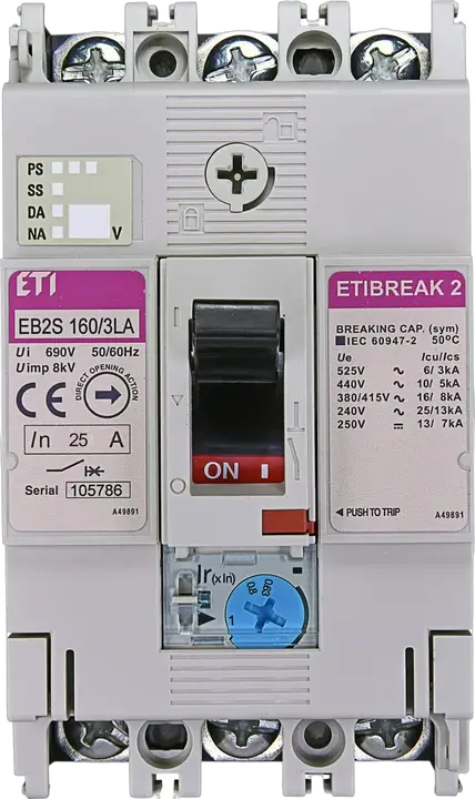 Image of EB2S 160/3LA 25A 3p