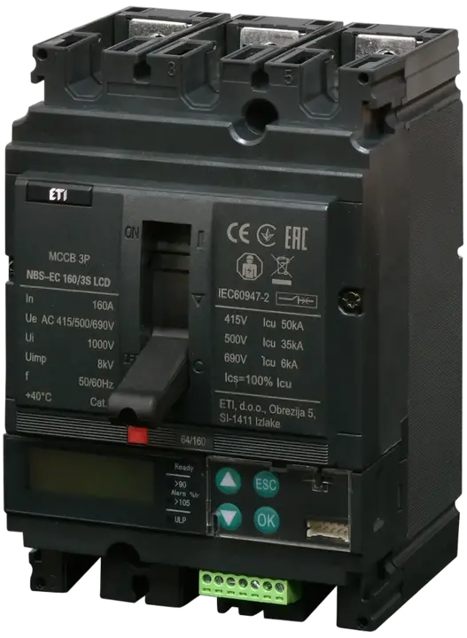 Image of NBS-EC 160/3S LCD 160A 3P