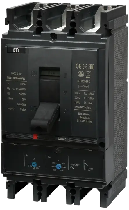 Image of NBS-TMD 400/3L 315A 3P