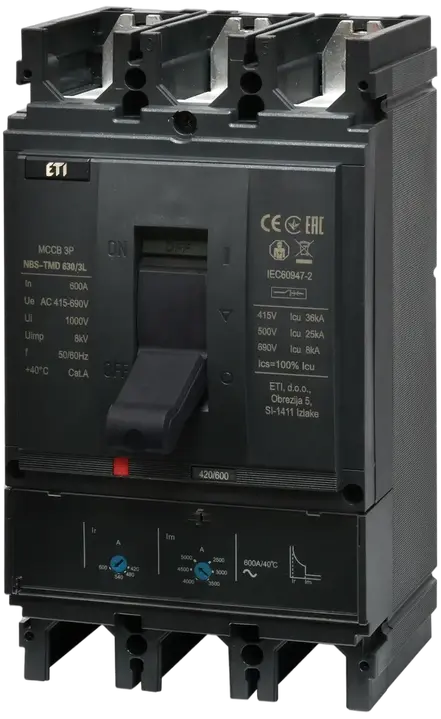 Image of NBS-TMD 630/3L 600A 3P