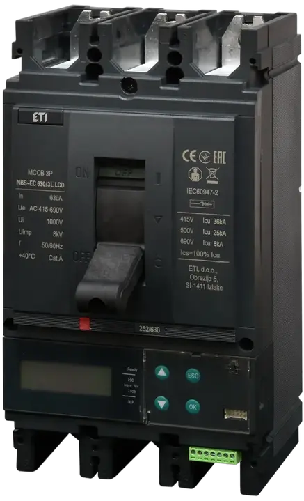 Image of NBS-EC 630/3L LCD 630A 3P