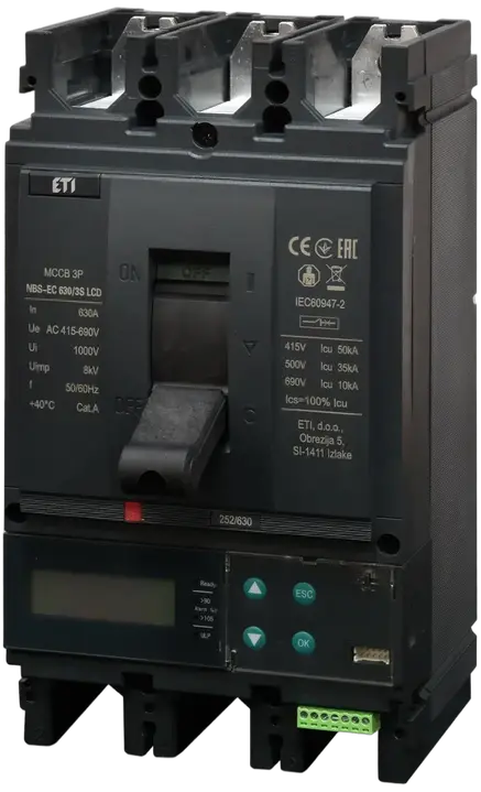 Image of NBS-EC 630/3S LCD 630A 3P