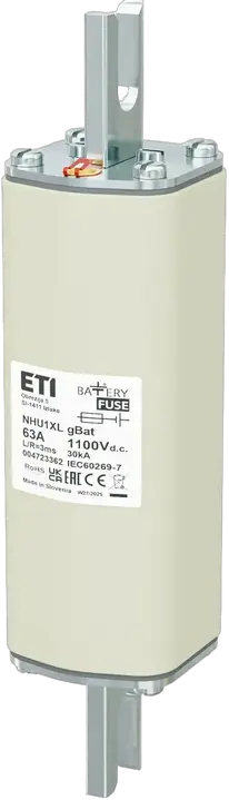 Image of *NHU1XL gBat 63A/1100V DC