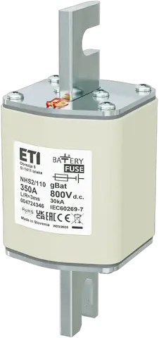 NHS2/110 gBat 350A/800V DC